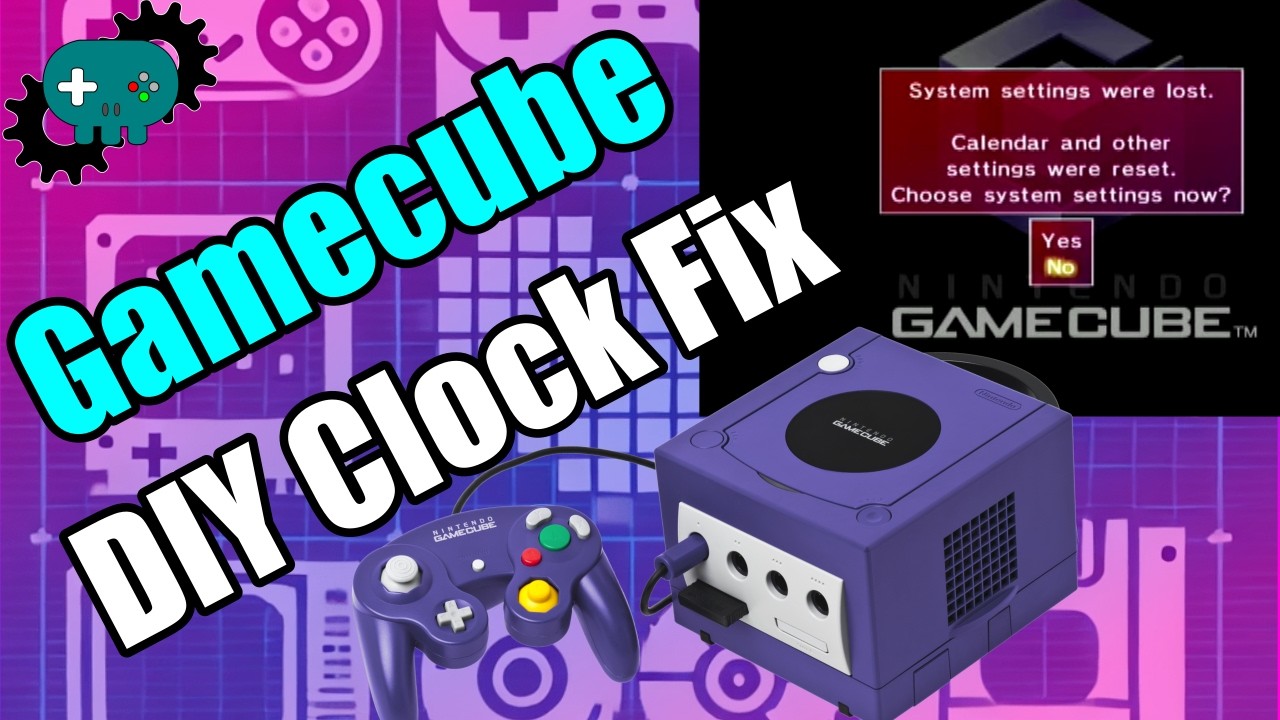 How to Make a GameCube Clock Battery Easy to Replace
