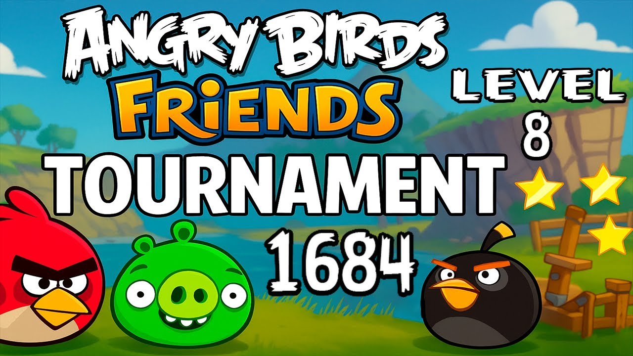 Angry Birds Friends Level 8 Tournament 1684 Power-Ups 💥 Highscore Walkthrough (17.01.2026)