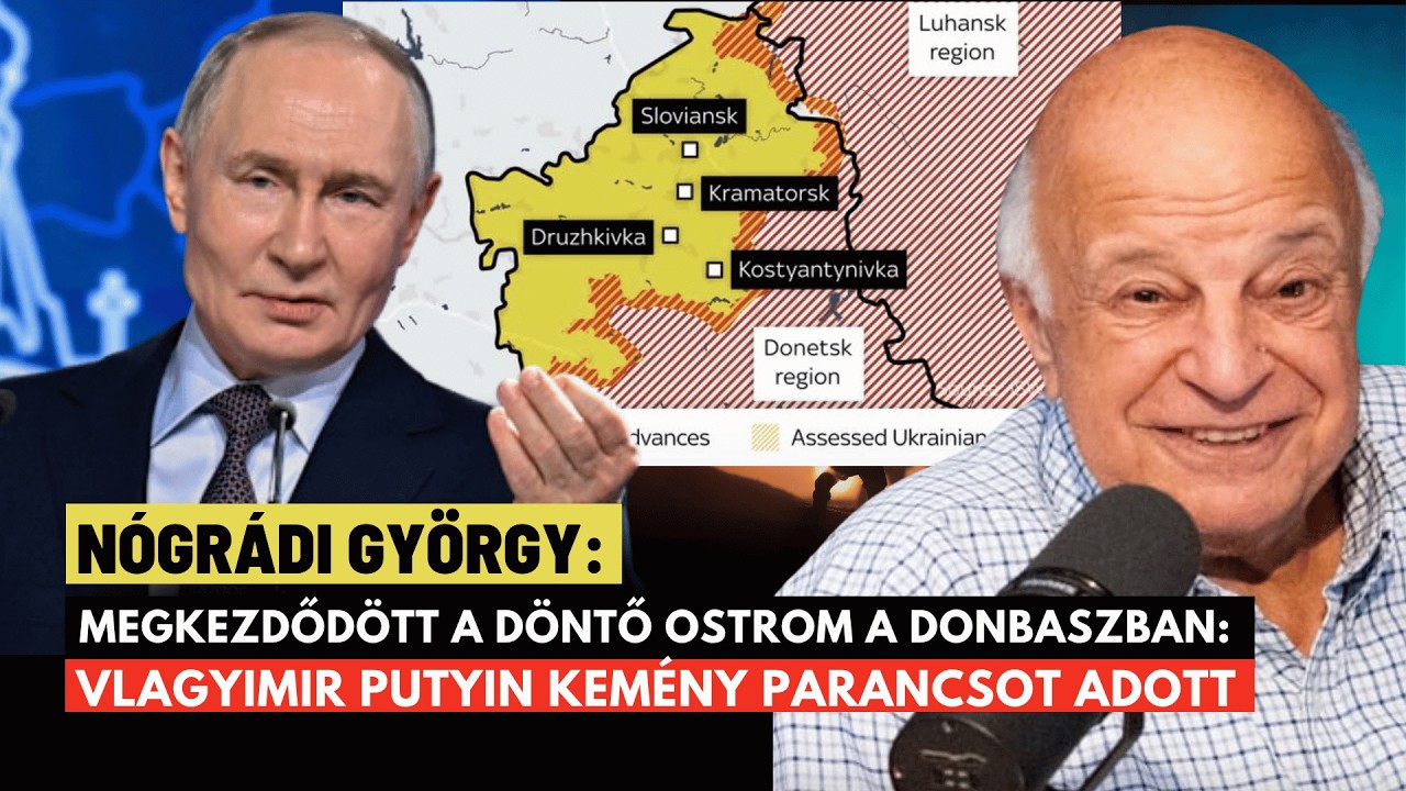 Rendk&iacute;v&uuml;li t&aacute;mad&aacute;s: Putyin kiadta a parancsot, megkezdőd&ouml;tt a d&ouml;ntő &uuml;tk&ouml;zet? - N&oacute;gr&aacute;di Gy&ouml;rgy
