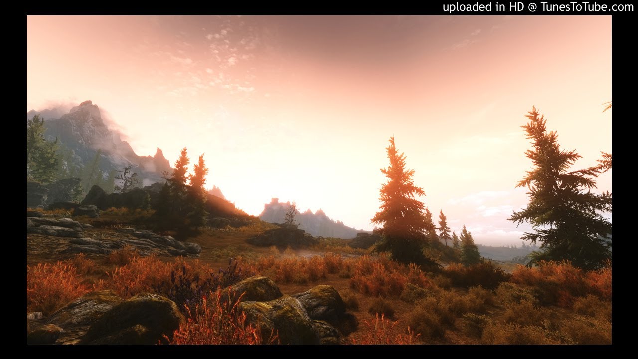 Skyrim Soundtrack - Tundra 500% Slower