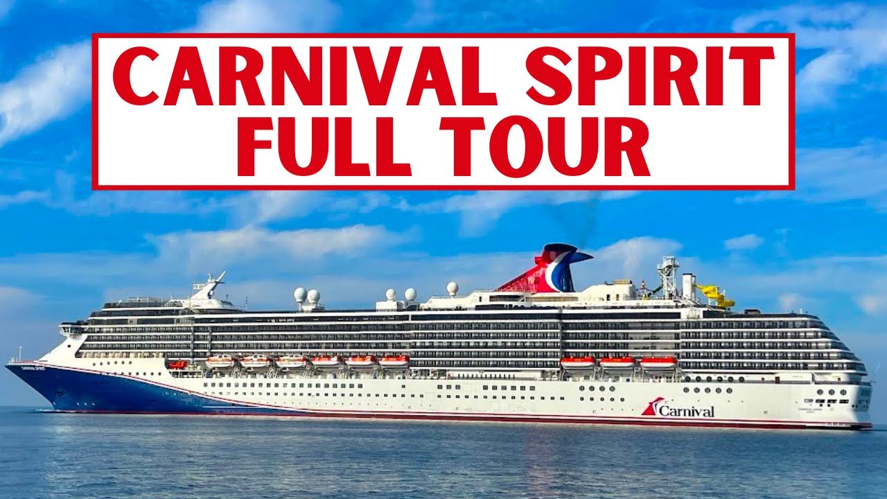 Carnival Spirit Full Ship Tour and Walkthrough