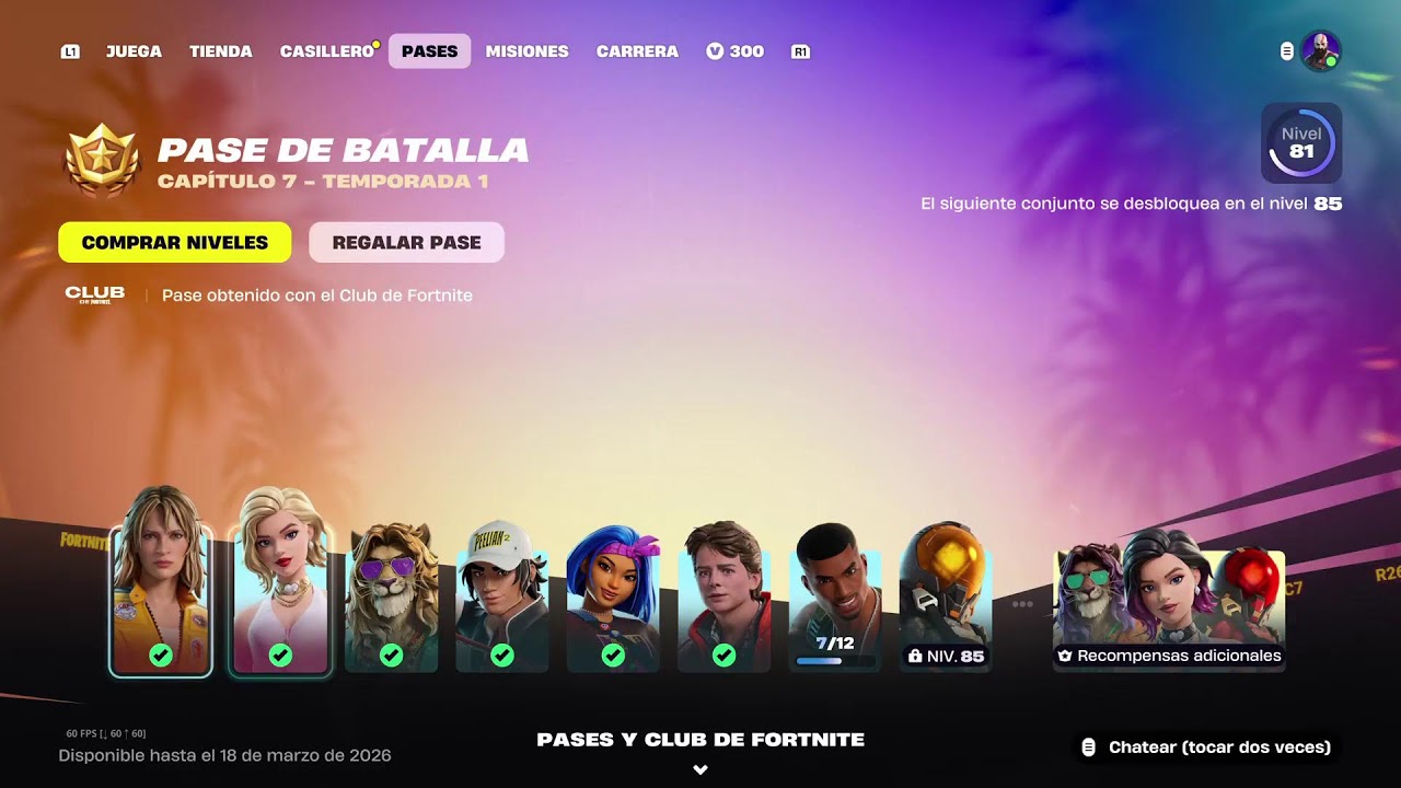 Fortnite partidas con Eva Pérez 
