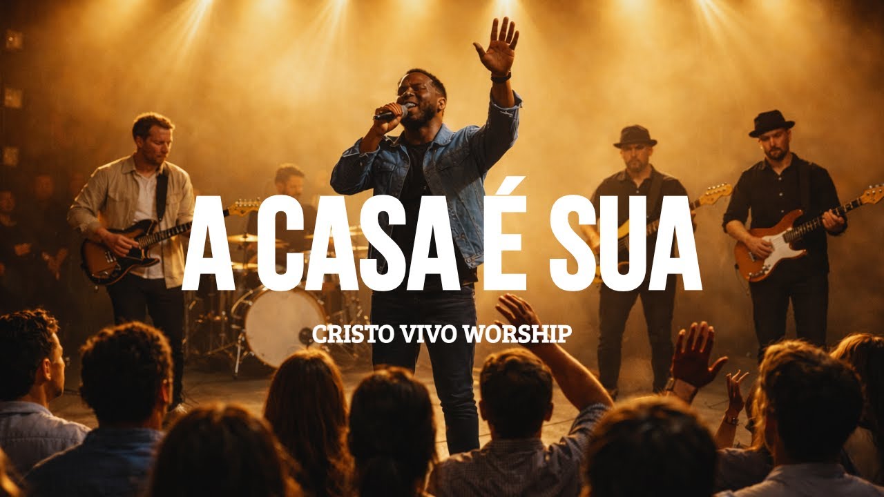 A CASA É SUA | Worship Gospel Ao Vivo | Sinta A Presença De Deus Neste Louvor (Cristo Vivo Worship)