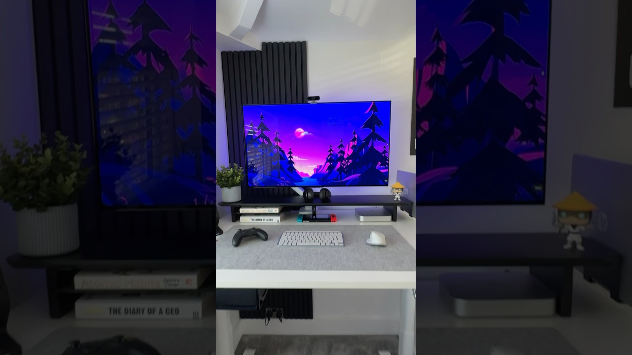 Small Room Transformation 👀 #transformation #makeover #desksetup