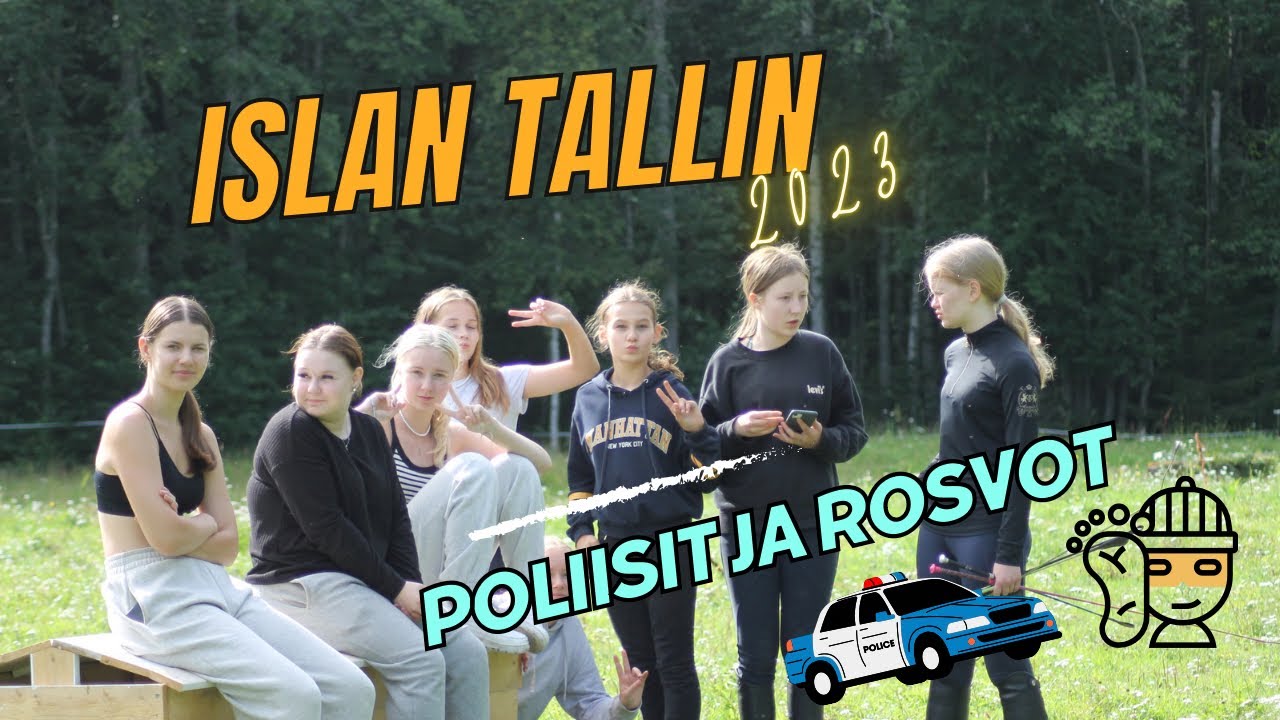 Islan tallin poliisit ja rosvot 2023🚓🤩