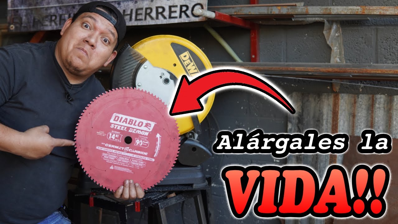 📈ALARGA la vida &uacute;til de tus DISCOS dentados corta-metales🪚 || La Gu&iacute;a DEFINITIVA ||Los Bestauradores