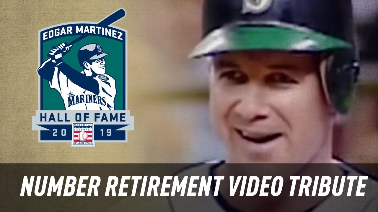 Edgar Martinez number retirement video tribute