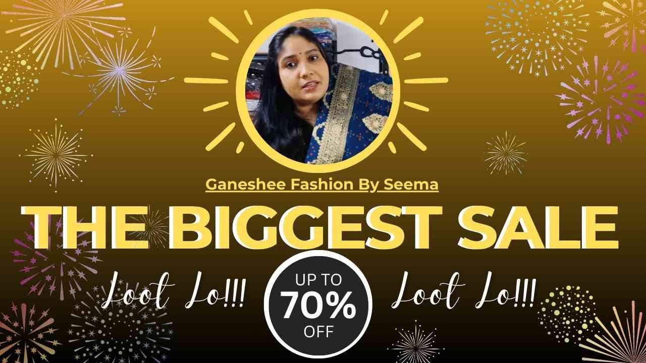 Ganeshee Fashion  |  Mahadhmaka New Year Sale !!! Day 10