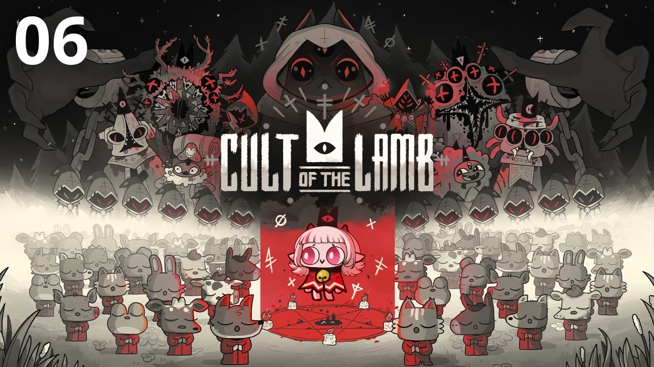 【 Cult of the Lamb 】 El jefe de Anchordeep nos espera… ¿ganaremos o no? #cultofthelamb
