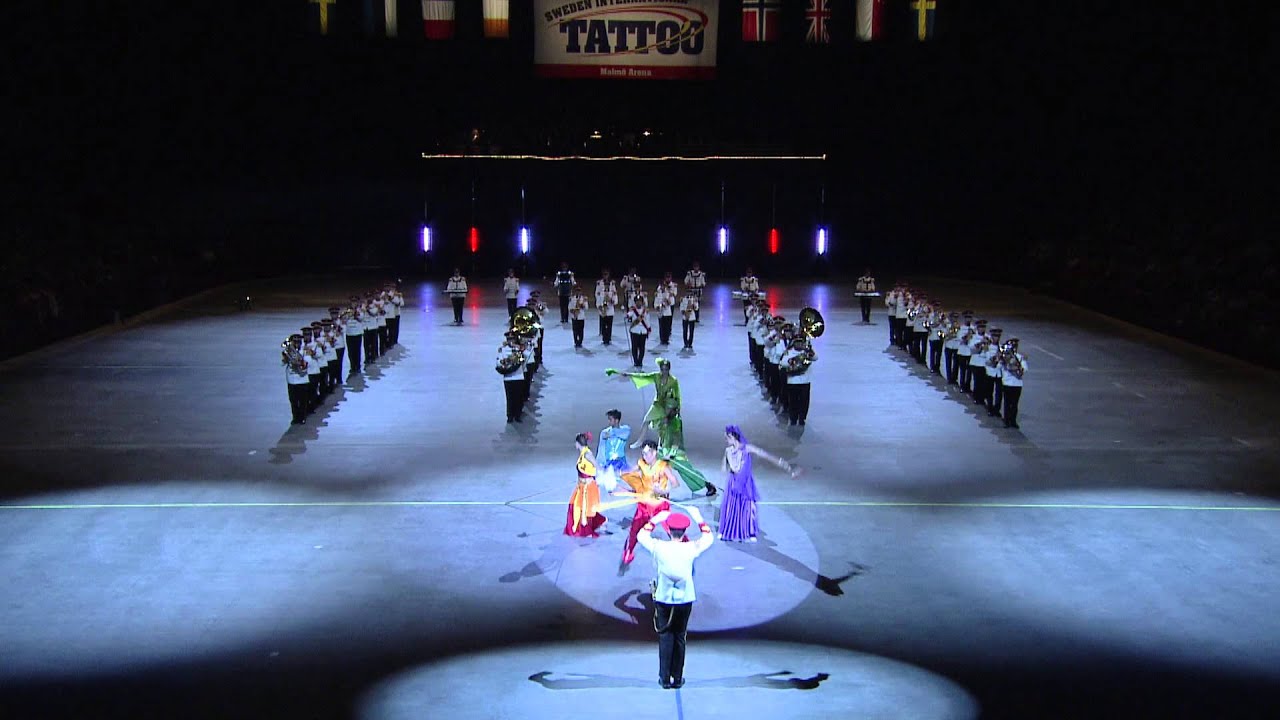 SINGAPORE ARMED FORCES CENTRAL BAND AT SWEDEN INTERNATIONAL TATTOO 2013