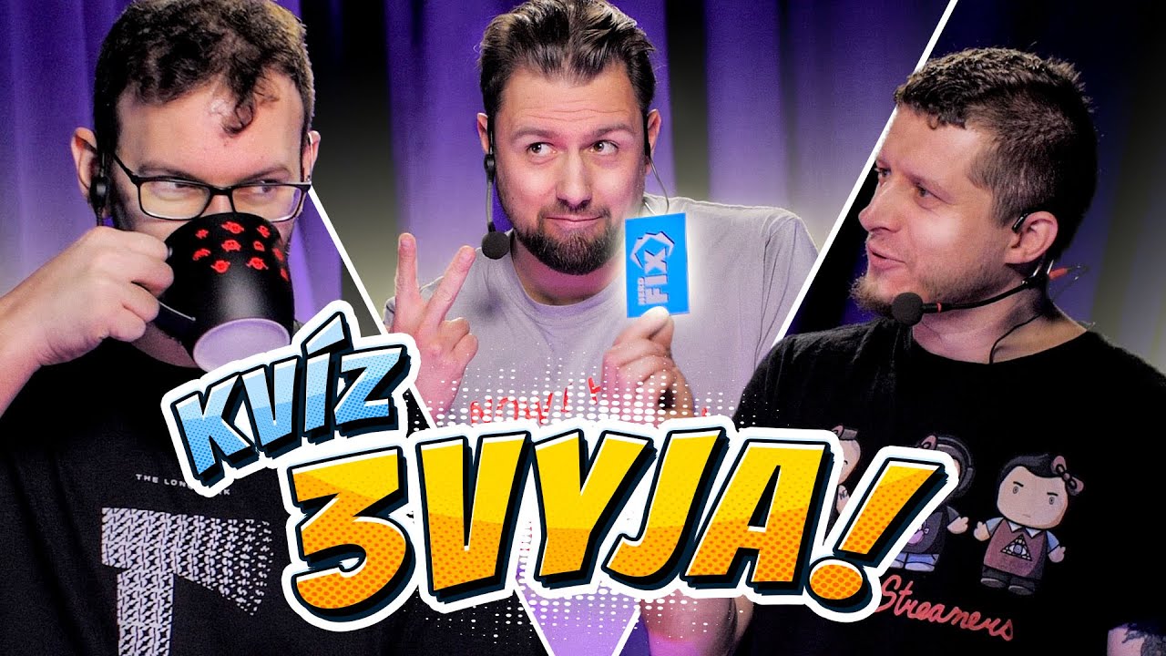 Vědomostní 3VYJA kvíz @Spiknuti vs. @Nerdopolis4geeks  vs. @Vědátor!