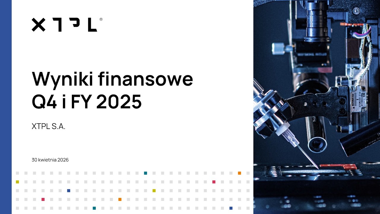 Konferencja wynikowa Q4 i FY 2025 XTPL S.A.