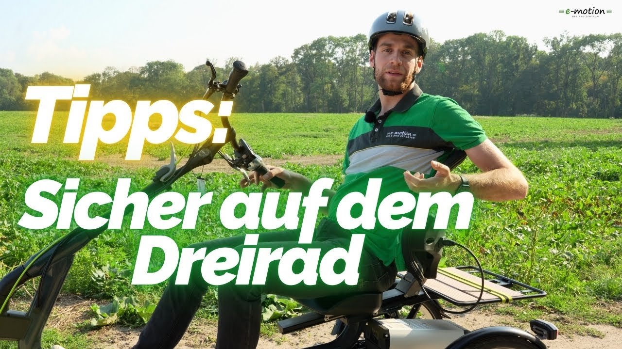 Fahrsicherheit mit dem Dreirad!🤔| Darauf solltest du achten❗️