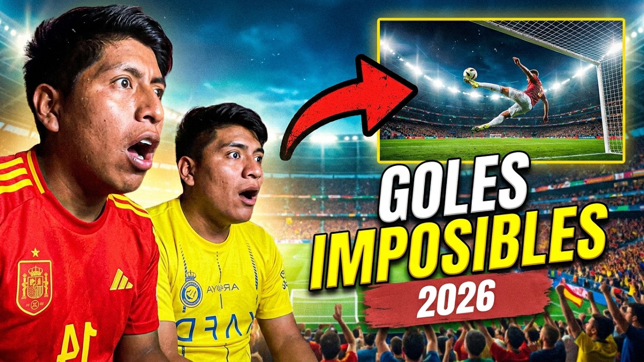 Reaccionando a los mejores goles 2026 | 1era Parte