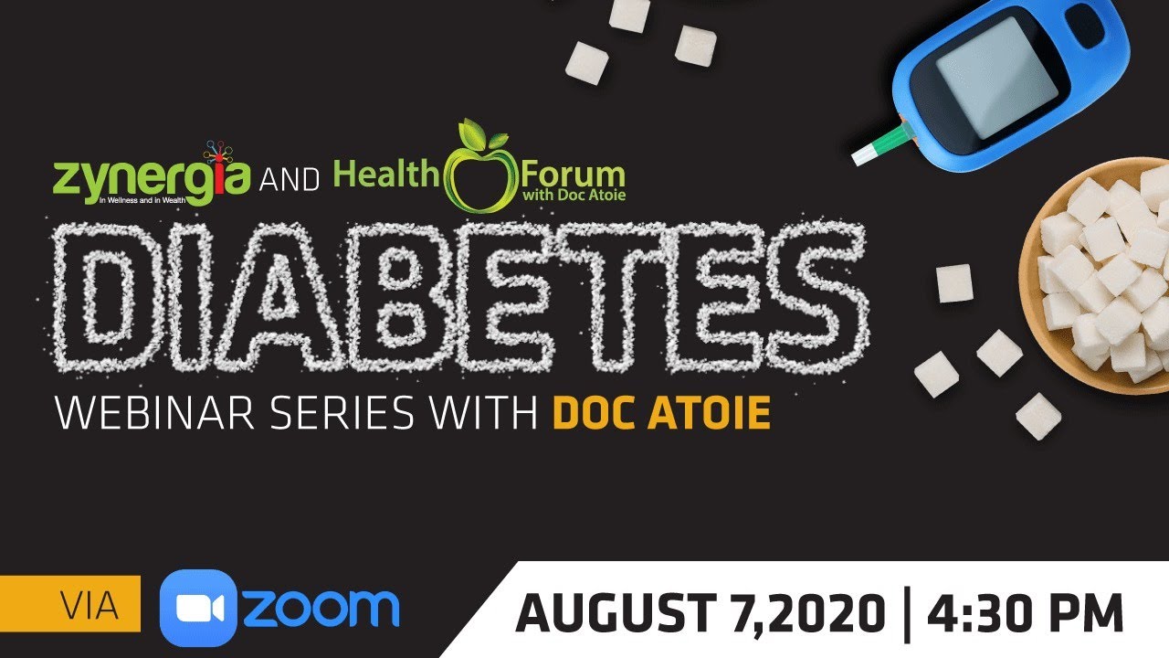 &lsquo;DIABETES Webinar with Doc Atoie&lsquo;  🤎 ⎢「Recorded on 7AUG2020」