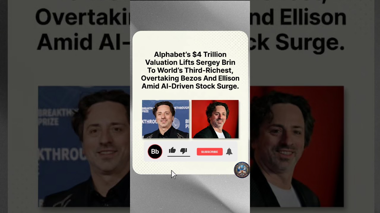 Richer Than Bezos! Sergey Brin’s $4T Win 💰 