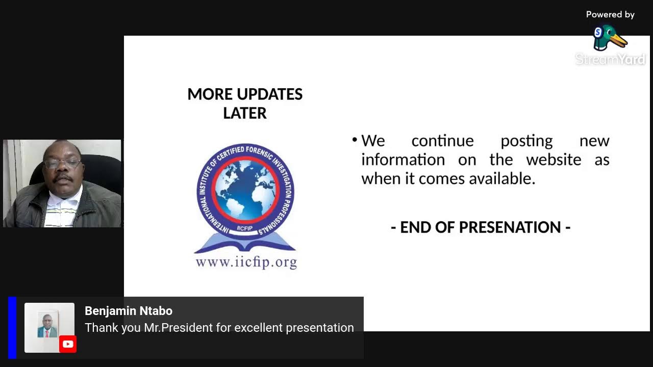 INFORMATION ABOUT IICFIP