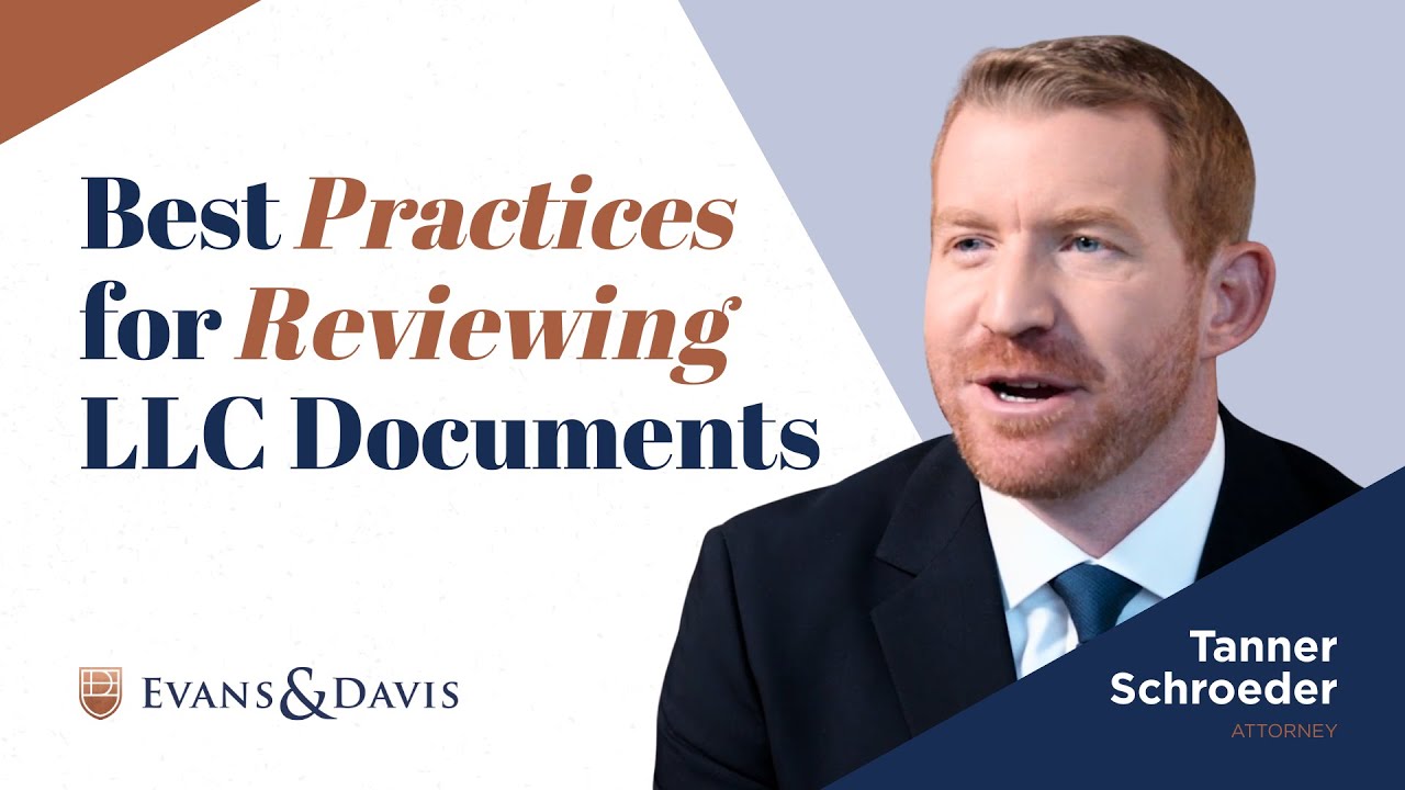 Best Practices for Reviewing LLC Documents