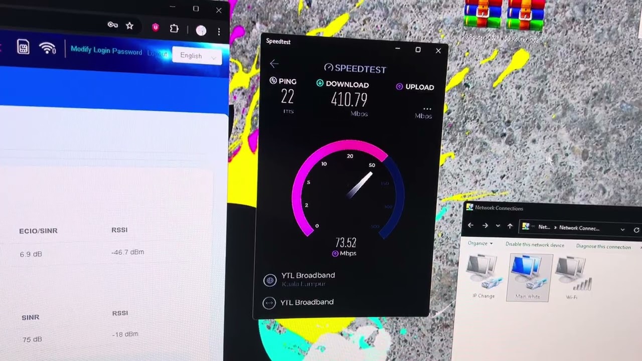 Comparison speed Arcadyan VS GteniQ v4 VS GteniQ v3