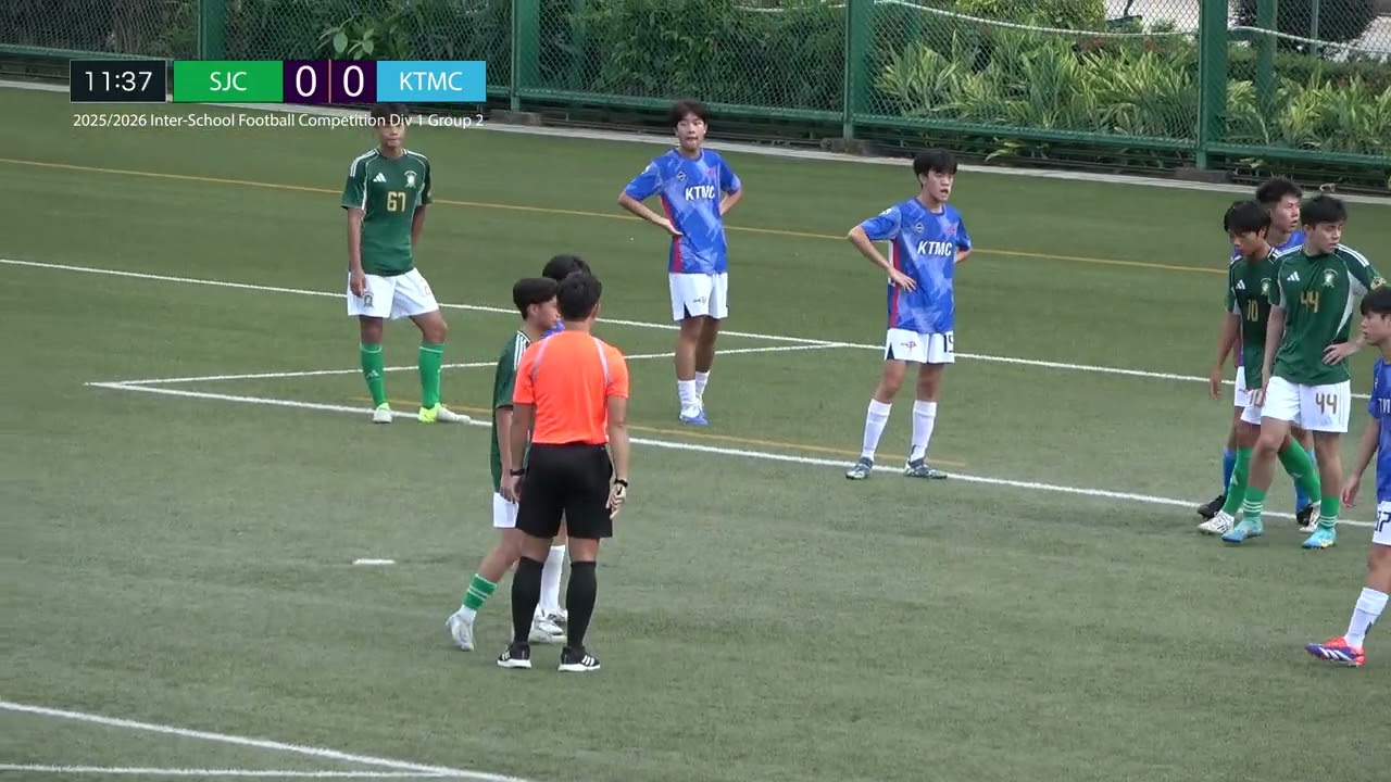 20260922 SJC vs KTMC #學界足球 #KwunTongMaryknoll #Interschoolfootball #stjosephCollege #聖若瑟書院 #觀塘瑪利諾書院