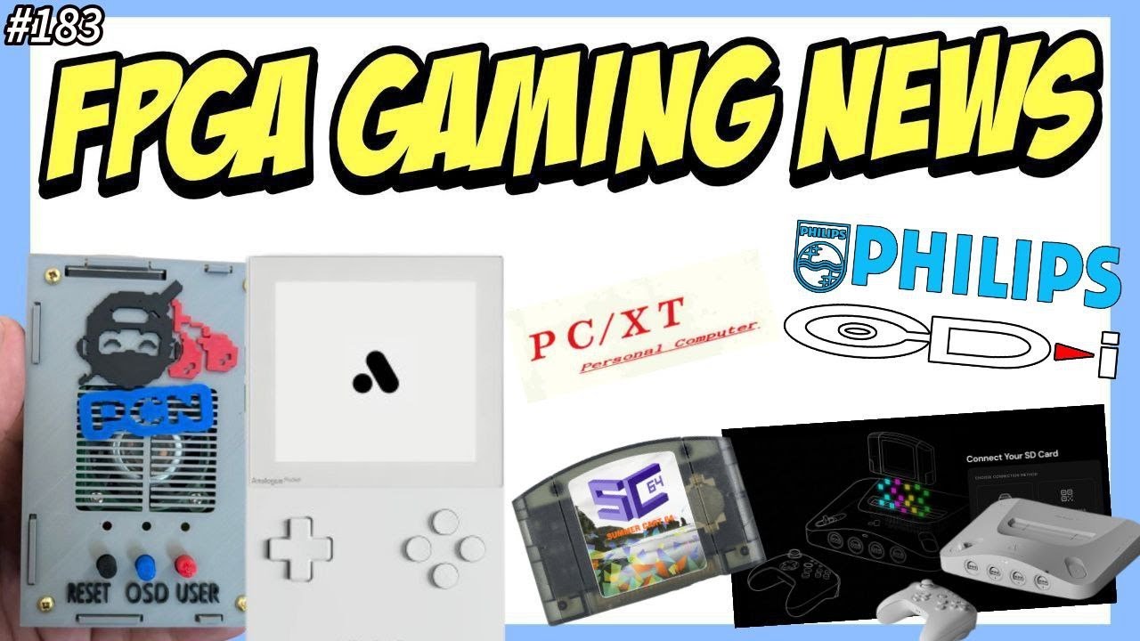 FPGA & Retro Gaming News Ep183 | Philips CD-i, Analogue 3D | MiSTer, Analogue Pocket & More