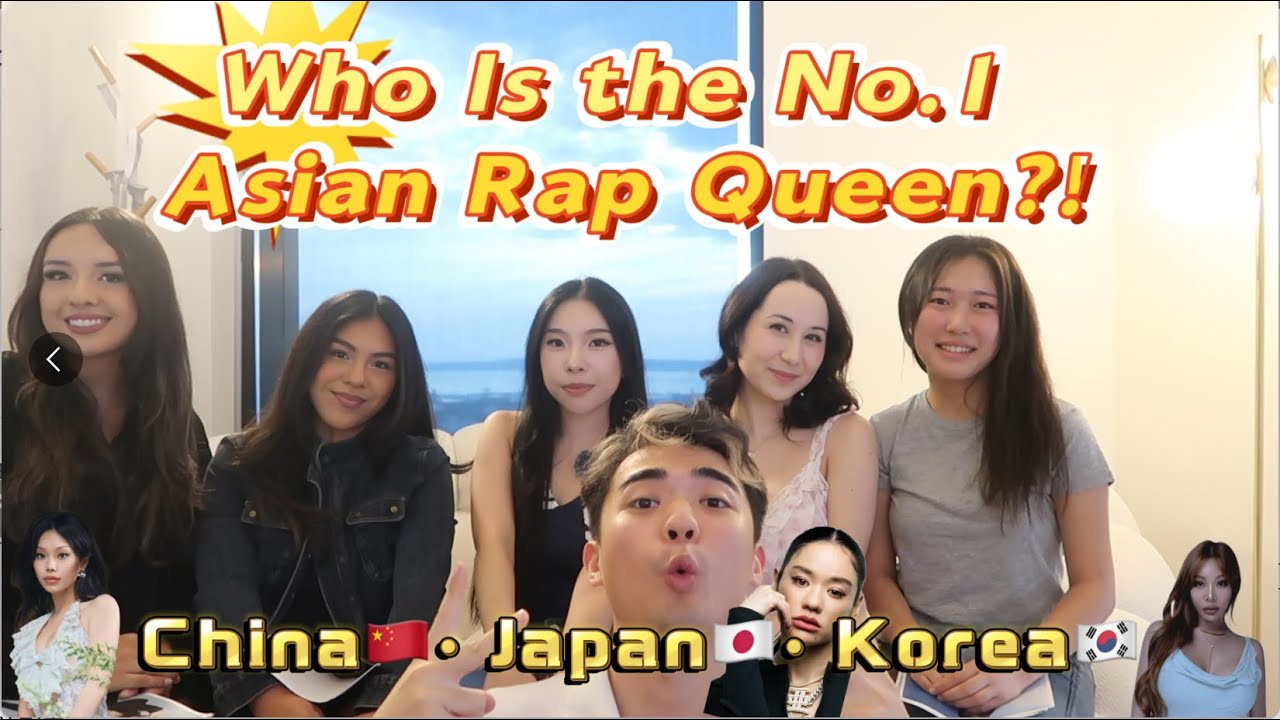 Battle of Asia’s Rap Queens: China🇨🇳·Korea🇰🇷·Japan🇯🇵