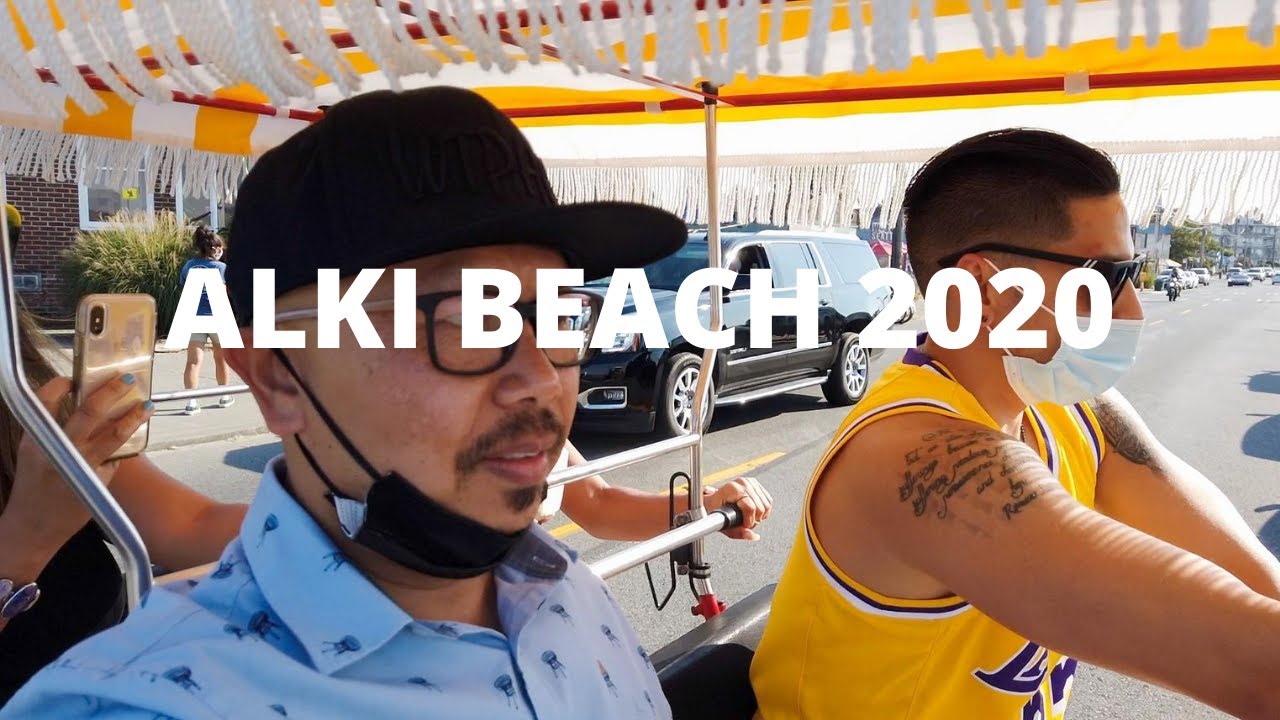Экскурсия по пляжу Алки и счастливый час | Сиэтл ☀️⛱