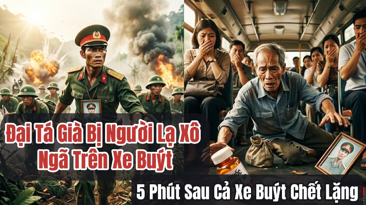 Đại Tá Già Bị Coi Thường Trên Xe Buýt… Cái Kết Khiến Tất Cả Lặng Người
