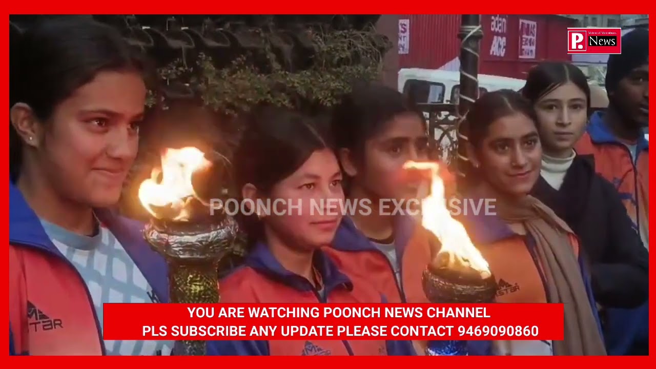 Poonch celebrated 150 years of Vande Mataram with a patriotic torch rally 😊