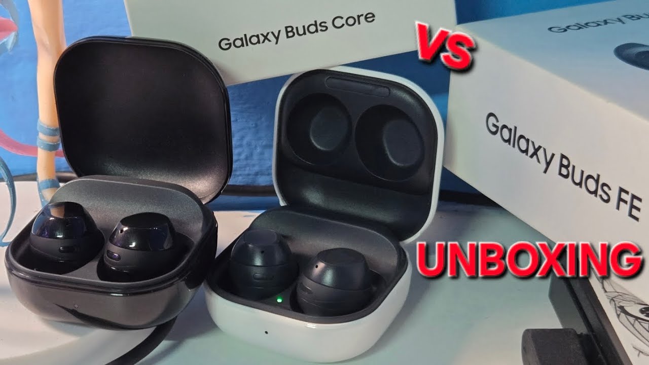 Galaxy Buds Core vs Buds FE (Unboxing)
