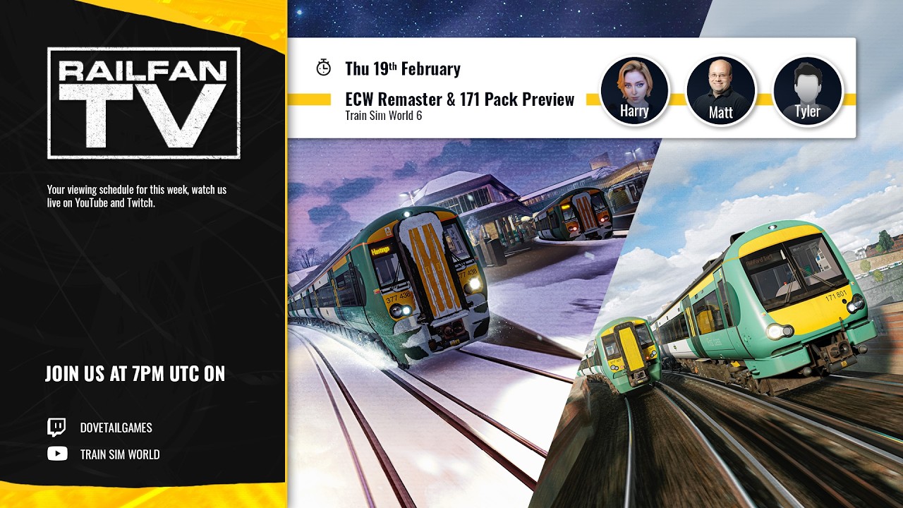 Train Sim World 6 Preview Livestream: Southern BR Class 171 & BR 377/3 with East Coastway Remastered