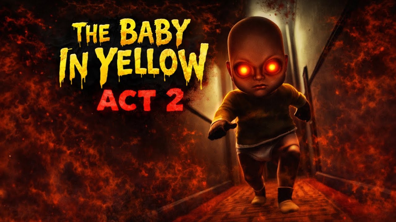 I Can't Escape This Creepy Baby Game…[The Baby In Yellow Act 2]