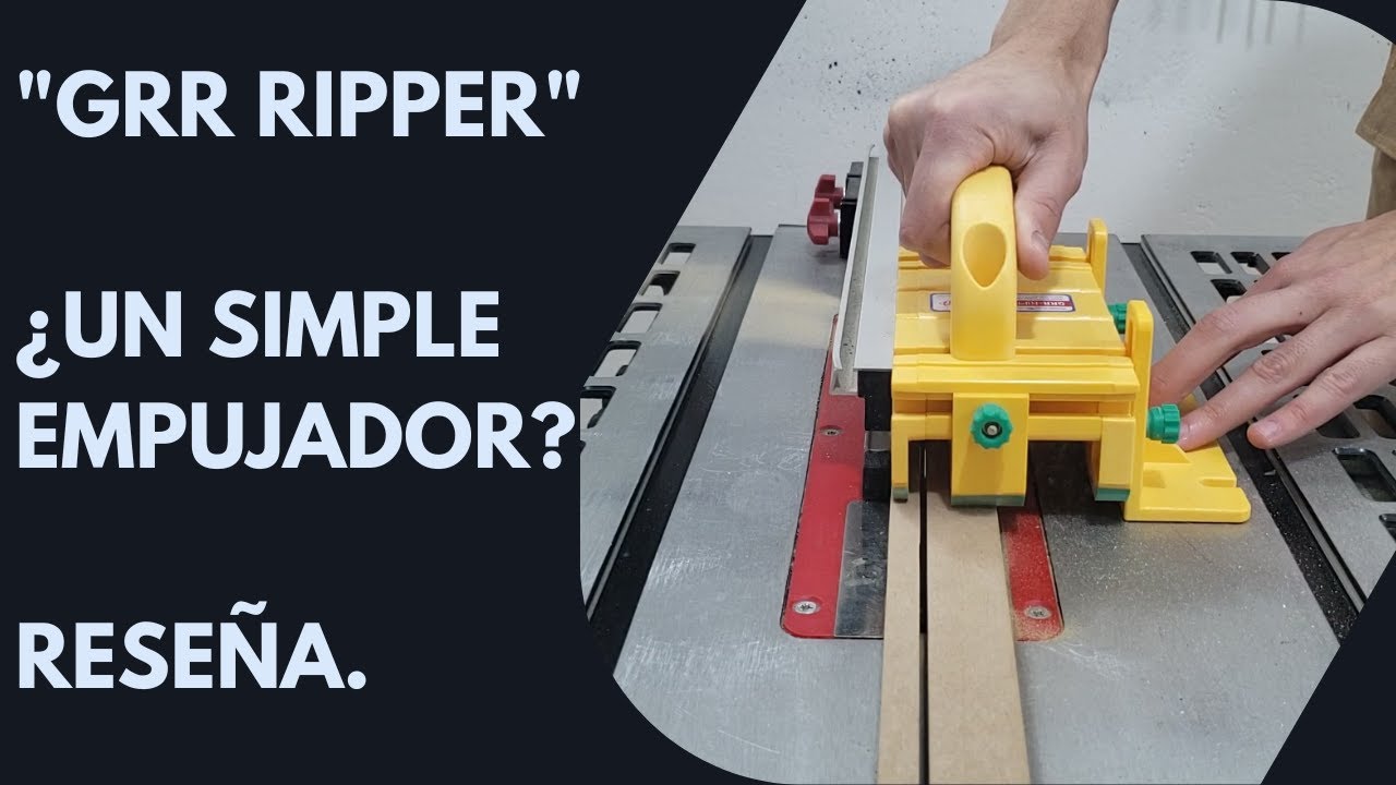 GRR RIPPER MicroJig , Inversión para no perder tus dedos.