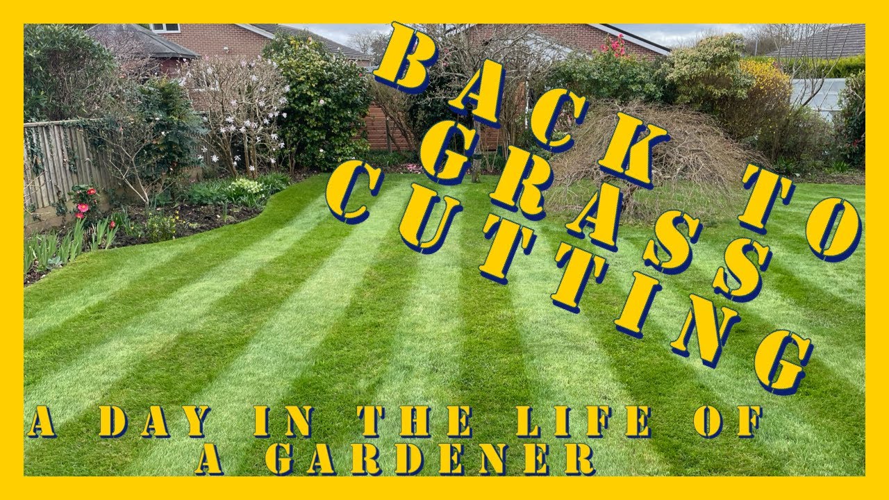 a day in my life as a uk gardener back to #grasscutting