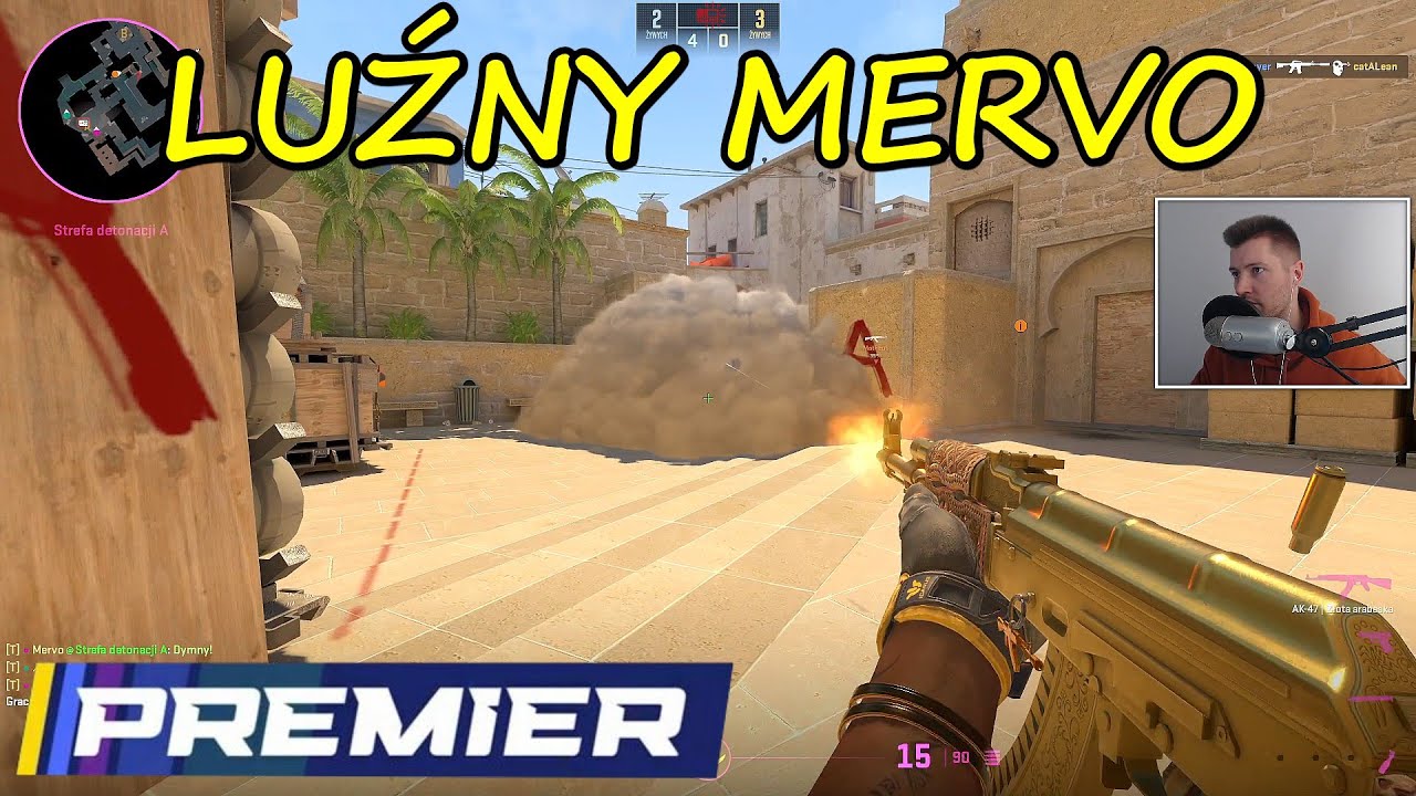 Wyluzowany Mervo gra Premierka bez nerw&oacute;w