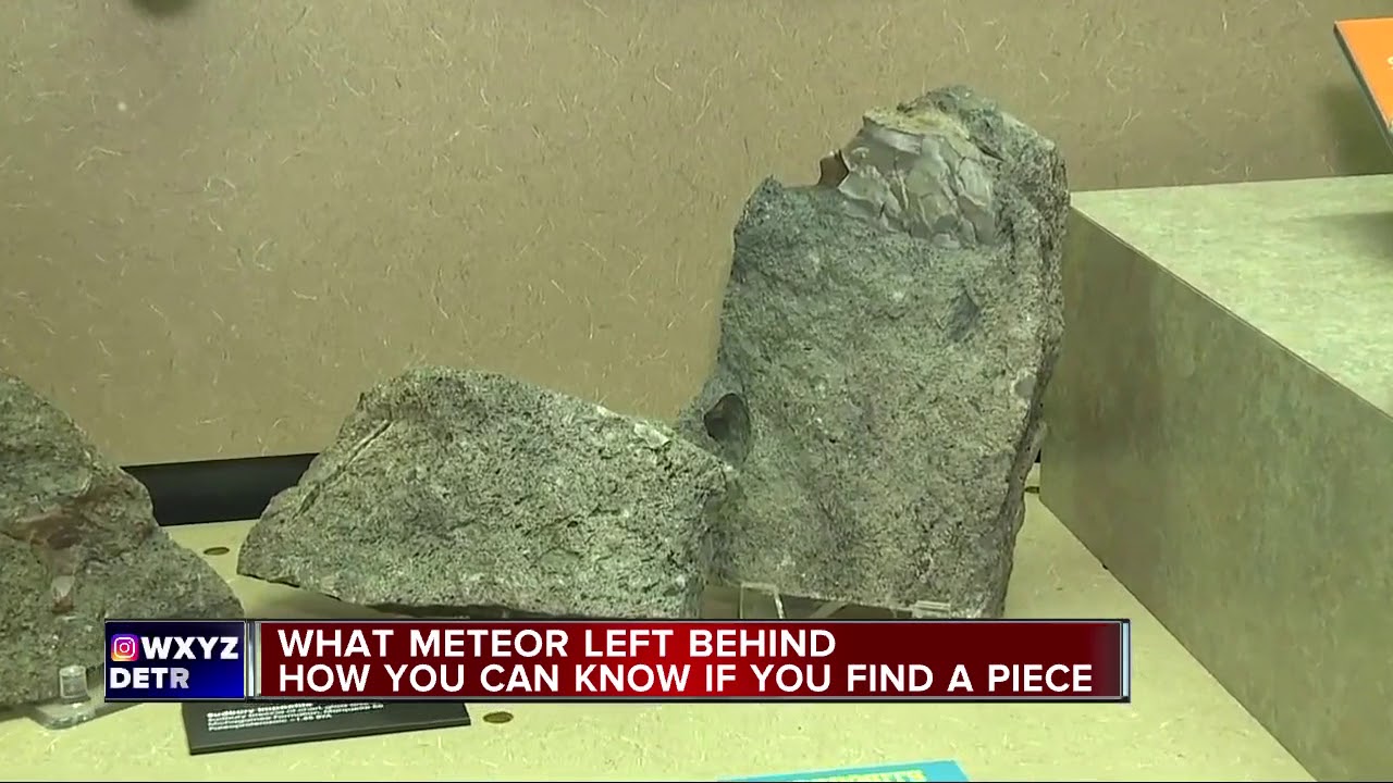 Michigan Meteor: How do you know if you've found a meteorite?