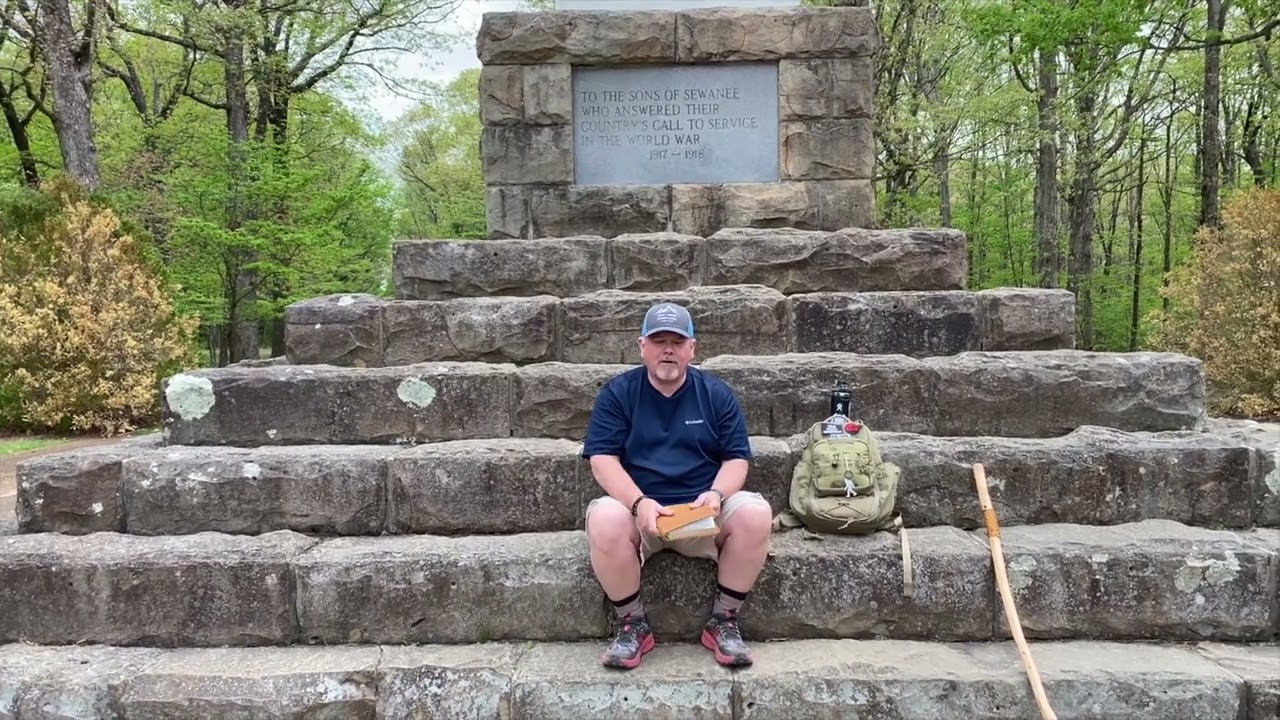 A walk in the woods with the Word. Memorial Cross