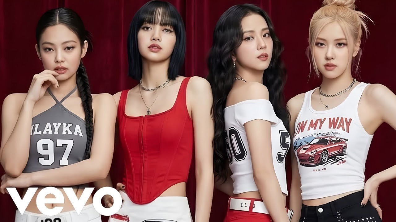 BLACKPINK reacts to 'She Runs The World' music video