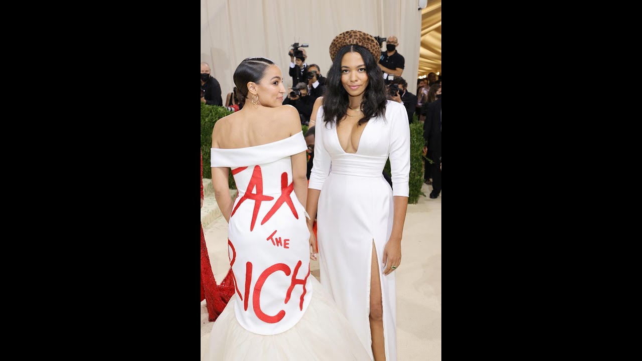 AOC's Tax The Rich Dress &ndash; Ultimate Fashion Statement Or Display Of