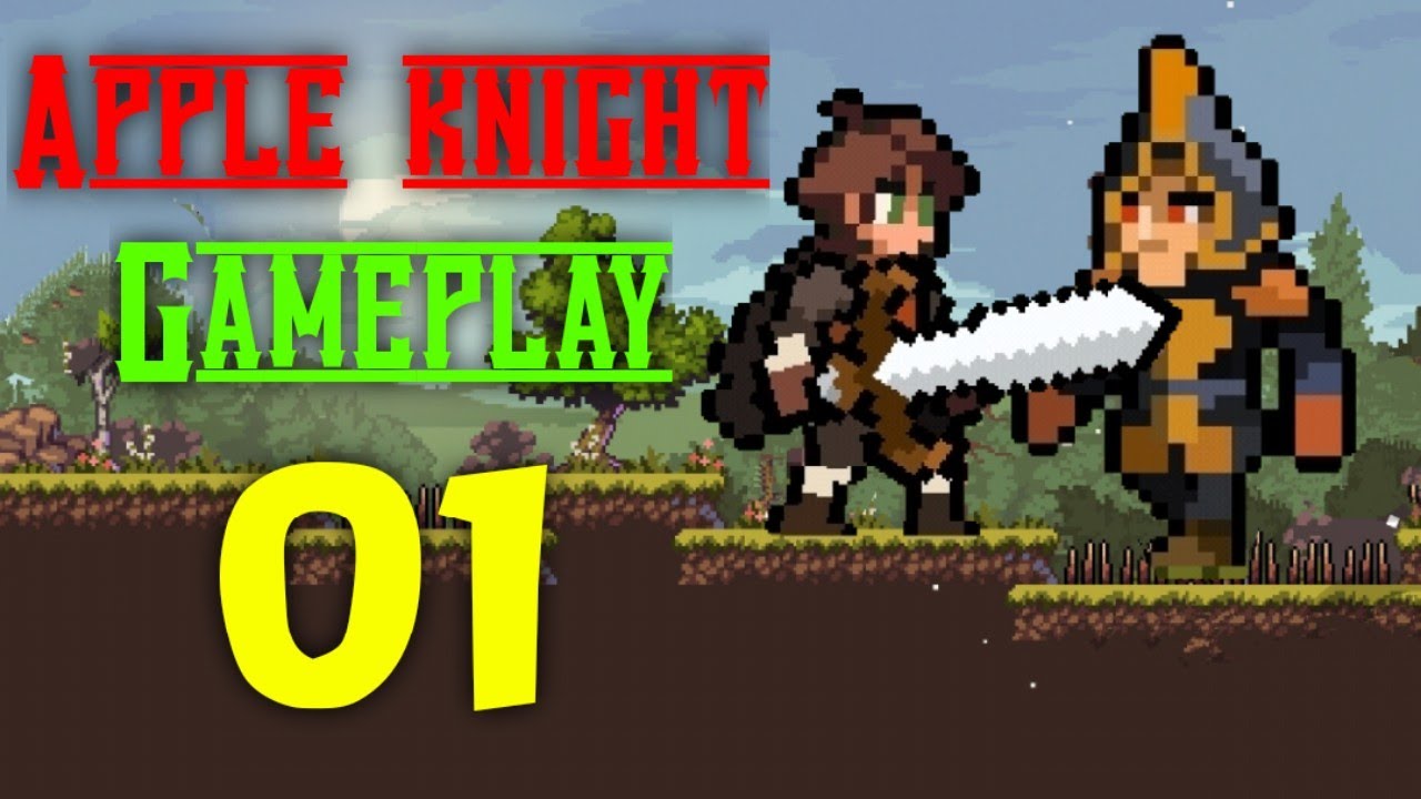 Apple Knight Adventure || World 1 Level 1-5 ||  Ios/Android || Gameplay and walkthrough || Part 1 ||