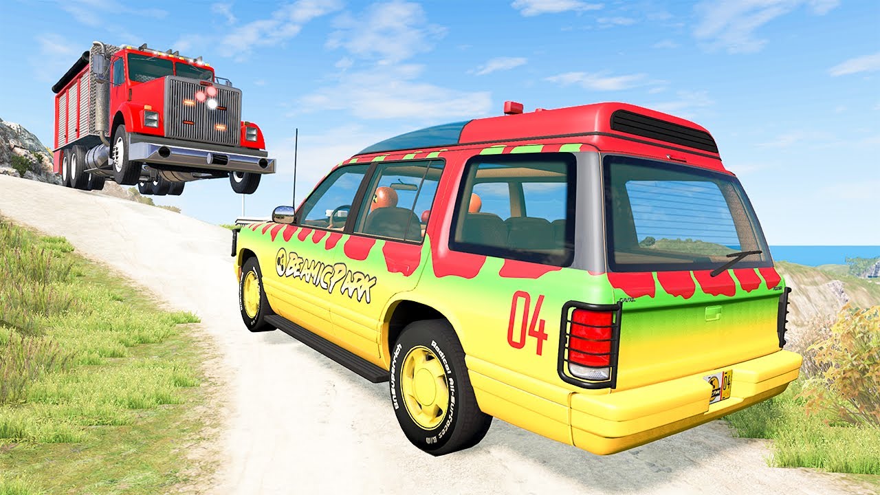 Cliff Drops #80 - BeamNG DRIVE | SmashChan