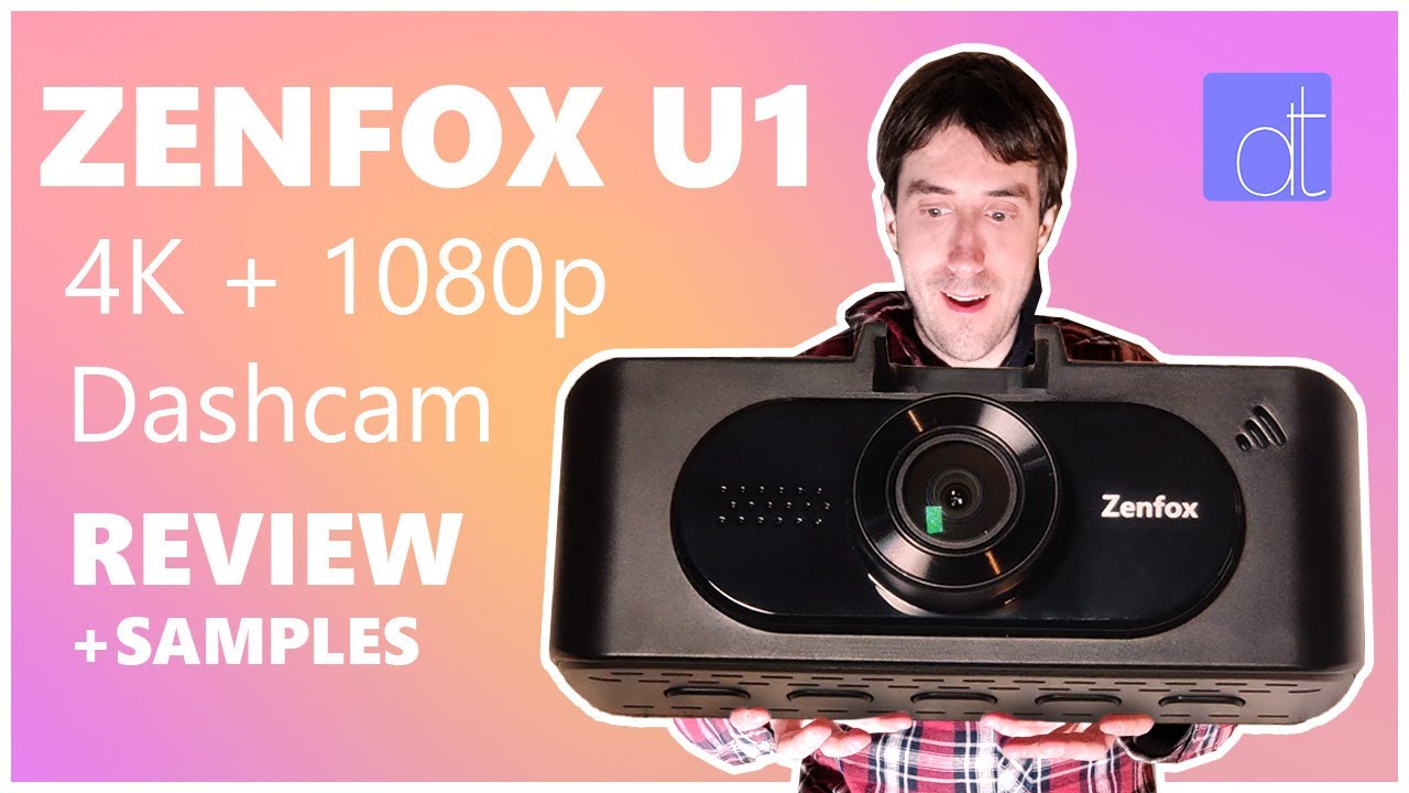 Zenfox U1 | Real 4K + 1080p Dual Channel Dashcam | Review and Sample Footage