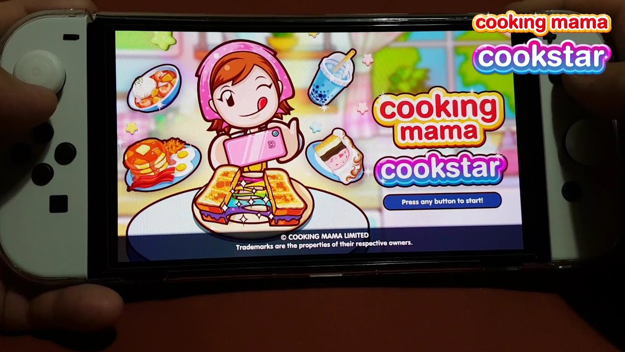 Cooking Mama: Cookstar on Nintendo Switch OLED Unboxing and Gameplay
