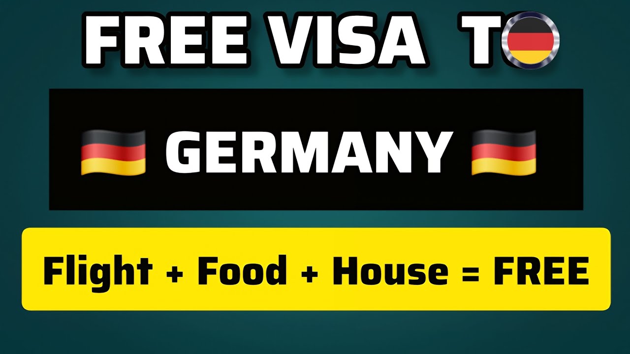 Move to Germany 🇩🇪 for Free  Flight, Food & Accommodation Paid. 