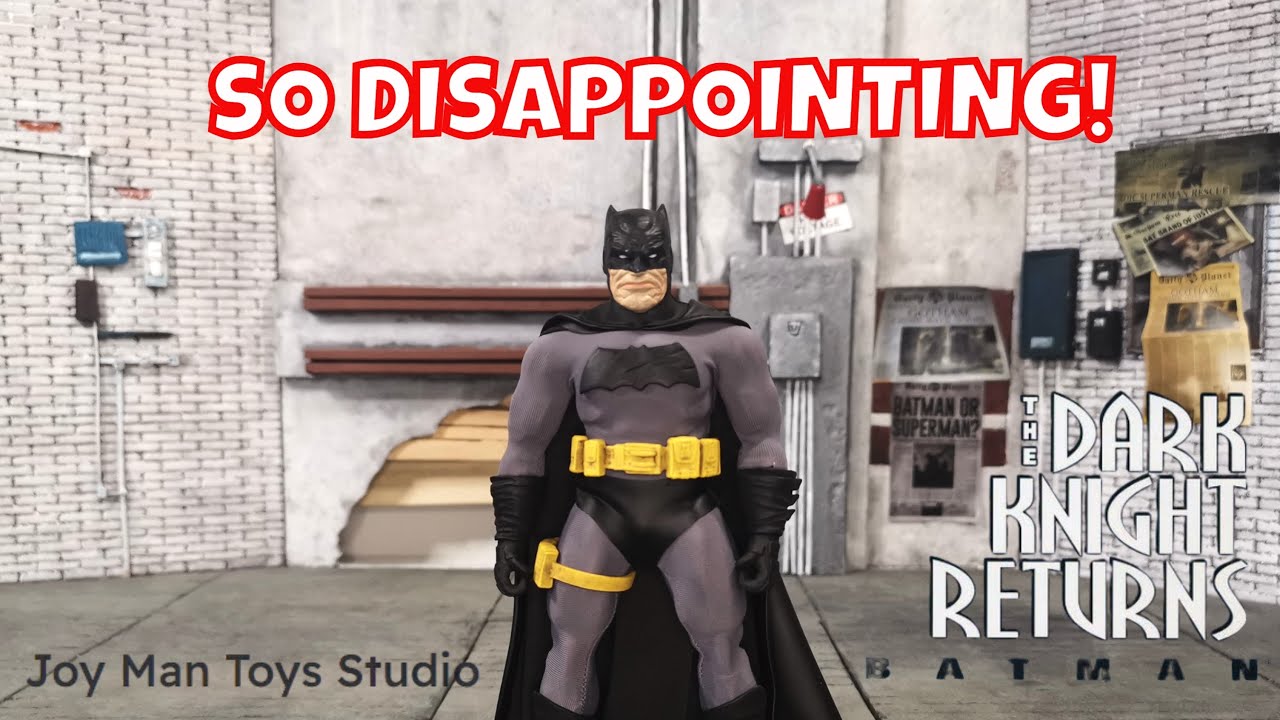 JM TOYS Batman The Dark Knight Returns Ver. Joy Man 1/12 action figure Unboxing & REVIEW #dc #batman