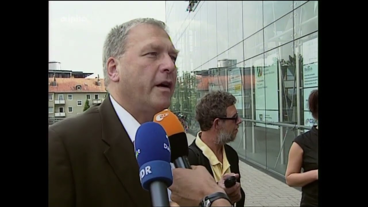 Transrapid, Gr&uuml;ne verhindern Transrapid, Umweltkatastrophe, 2003, Tagesschau