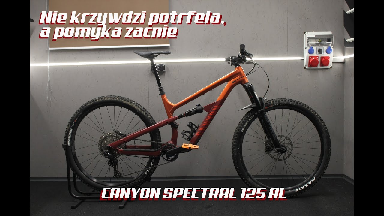 Czy warto kupić podstawowego fulla od dużego producenta? Canyon Spectral 125 AL 5