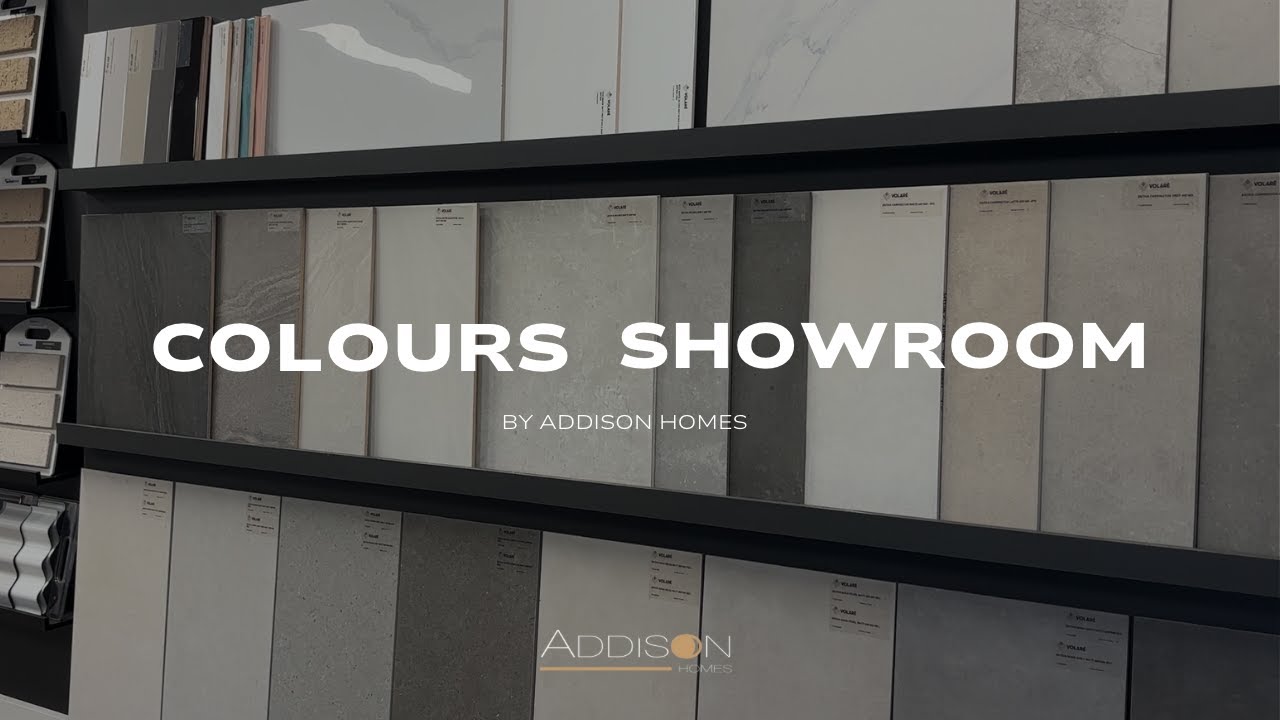 Welcome to Addison Homes Colours Showroom