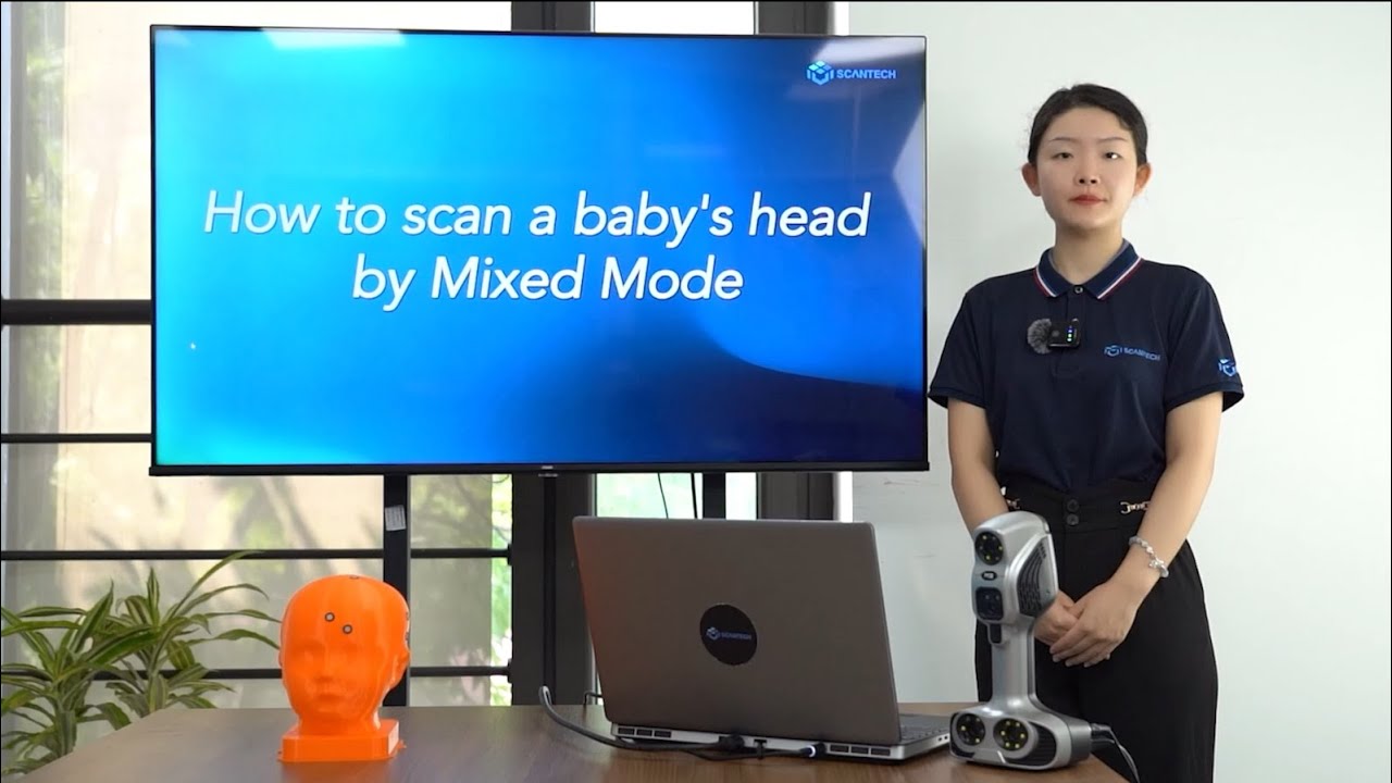 Tutorial - Simulating Baby Head 3D Scanning with Mixed Mode
