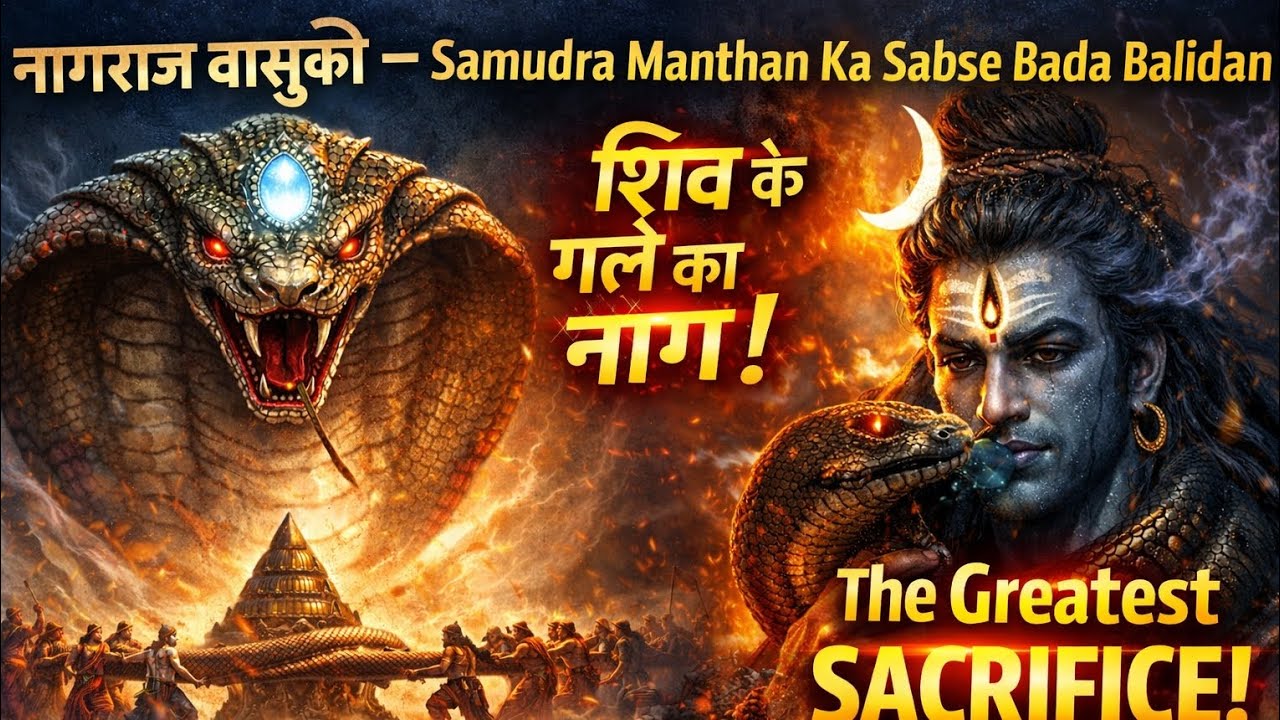 नागराज वासुकी की महागाथा |🕵| The Untold Story of Vasuki